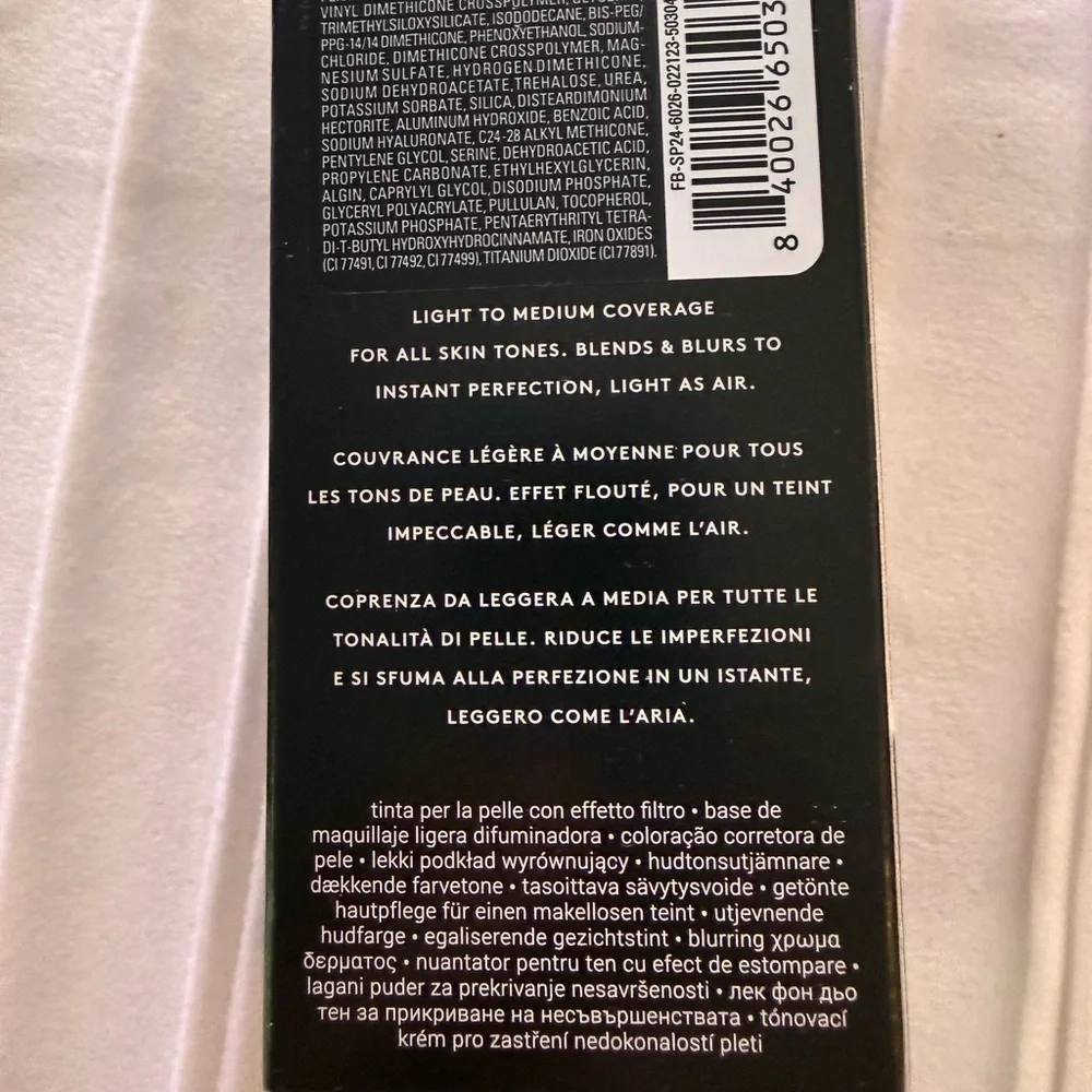 Fenty Eaze Drops Skin Tint Shade 4 New in Box